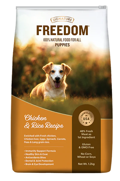 Signature - Freedom Chicken & Rice Puppy Dry Food