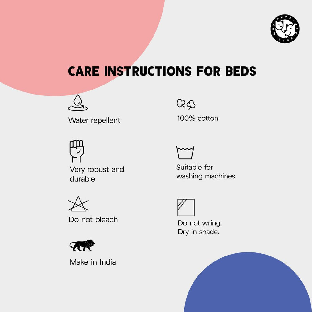 Pets Way Spring & Papaya Design Bed for Dogs