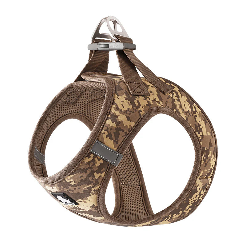 Truelove- Floral Printed Breathable Air Mesh Harness for Dogs