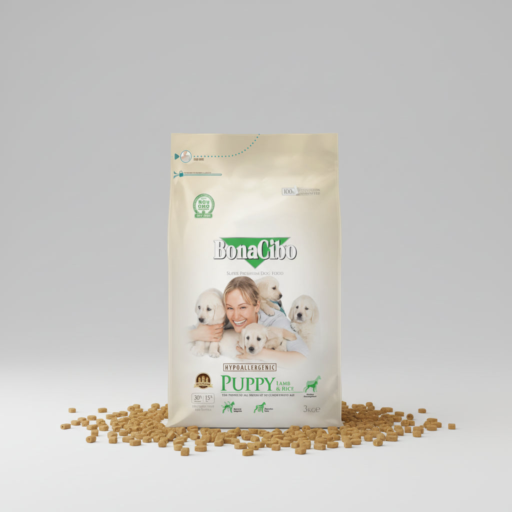 Bonacibo Lamb & Rice Puppy Dog Dry Food