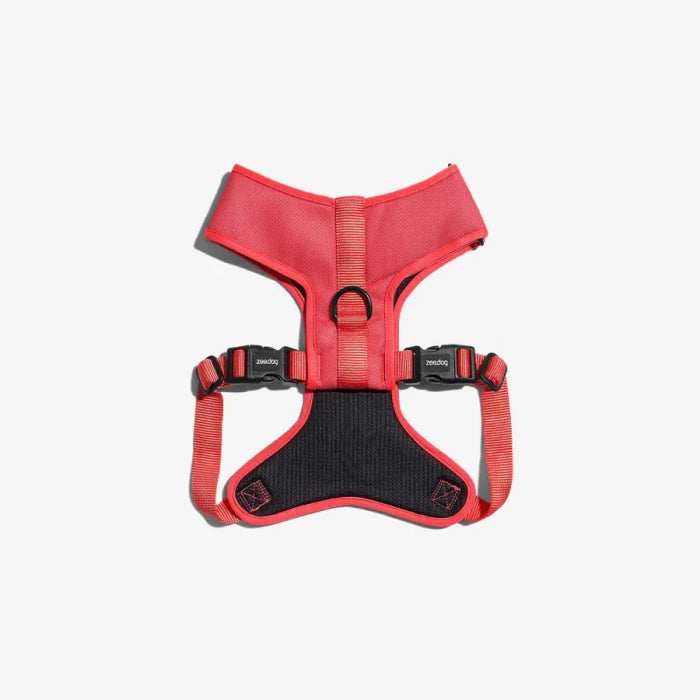 zee Dog-Neon Coral Air Mesh Harness