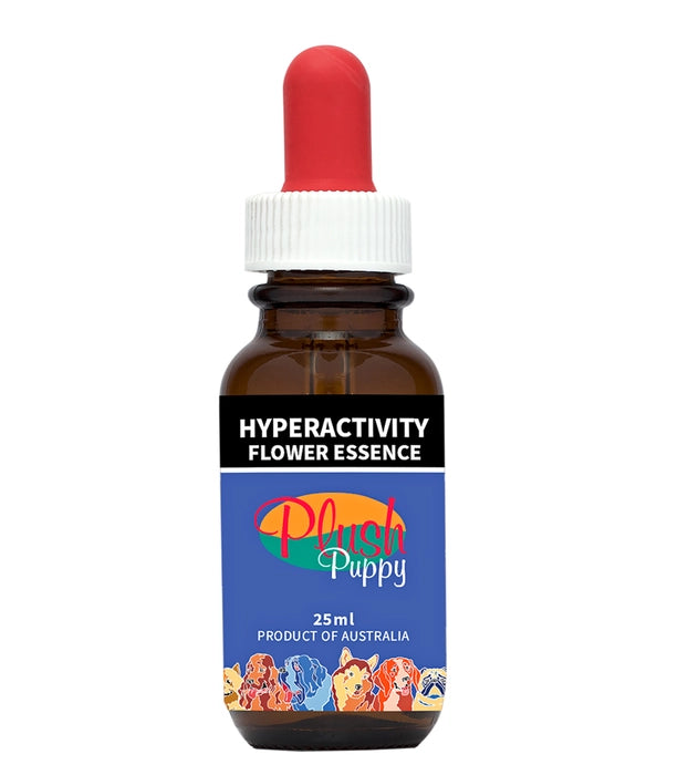 Plush puppy-Hyperactivity Flower Essence Drops