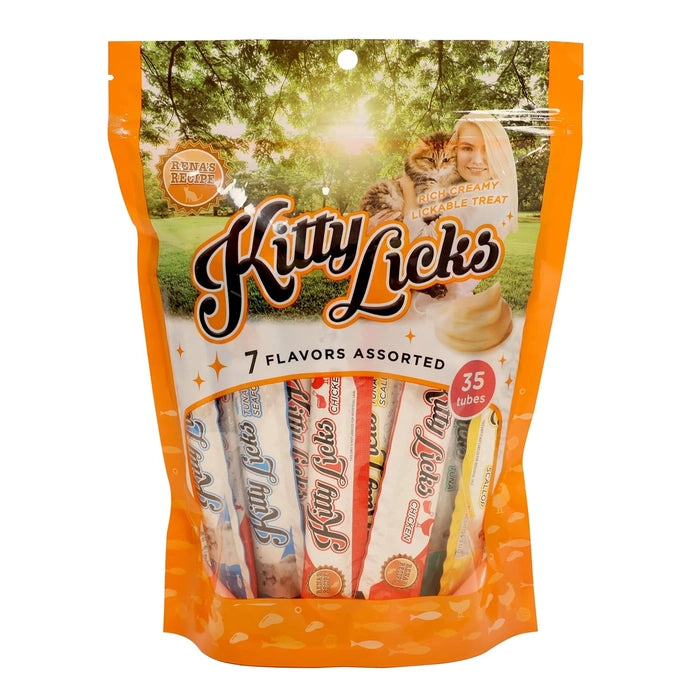 Love Stick-Kitty Licks Creamy Lickable Cat Treats for All Life Stages