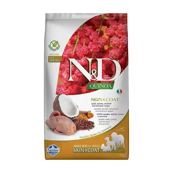 N&D Quinoa Skin & Coat Quali Adult Dog Dry Food