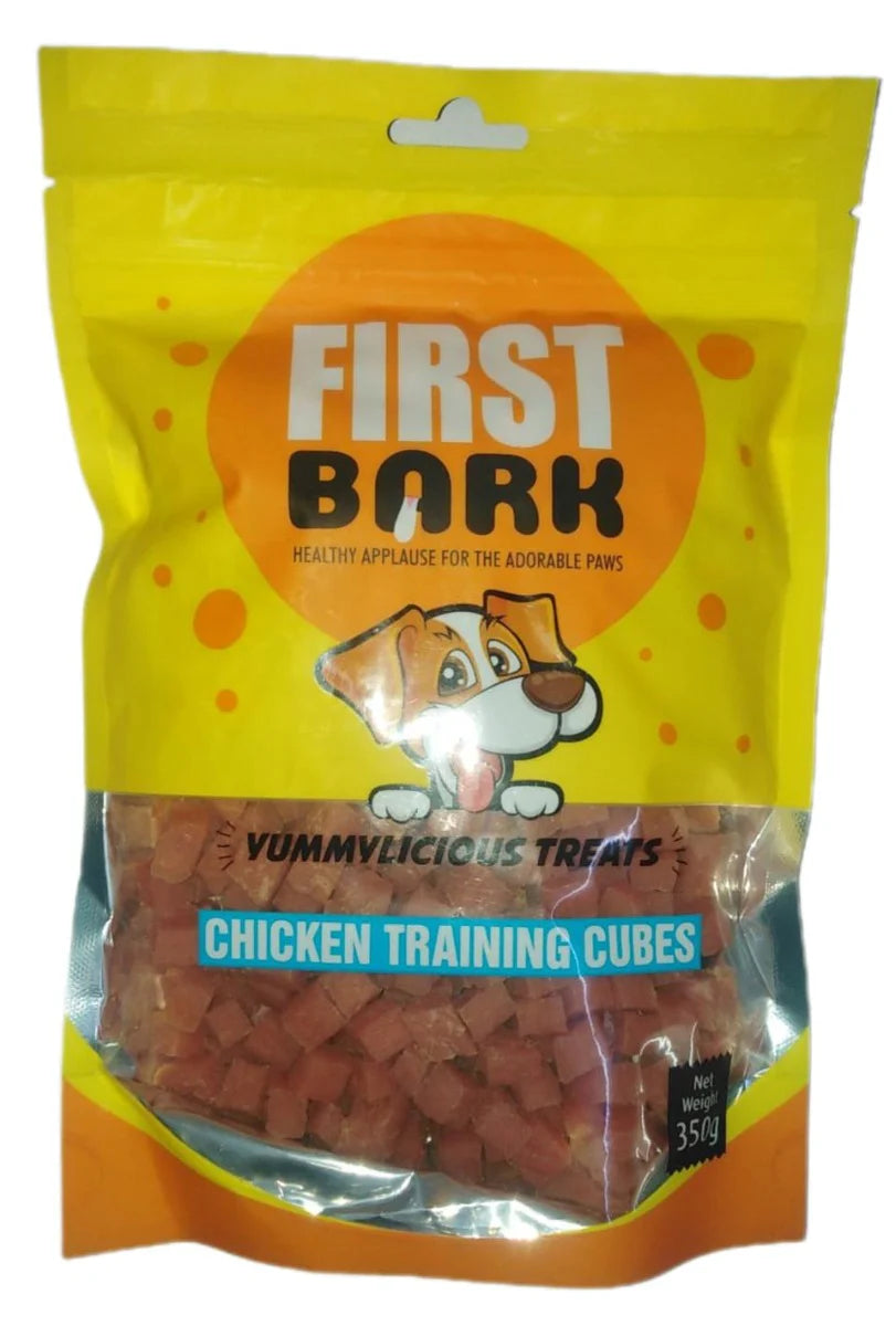 First Bark Chicken Cube Dog Treat