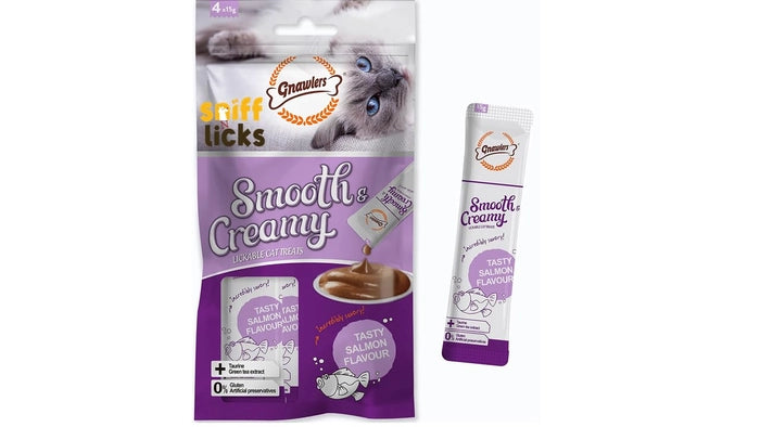 Gnawlers- Smooth Creamy Treat for Cats Pack of 20 Tubes