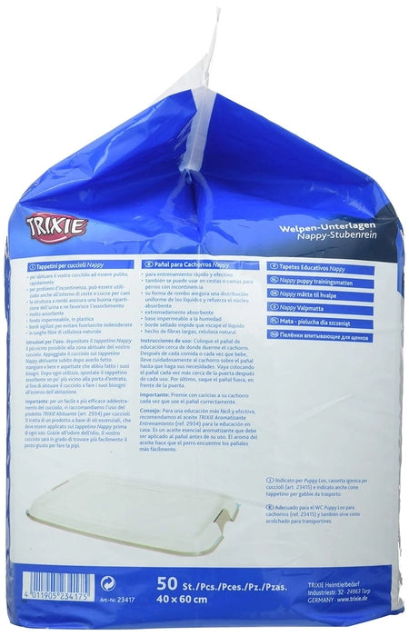 Trixie - Nappy Puppy Training Pads 40X60cm Pack of 50