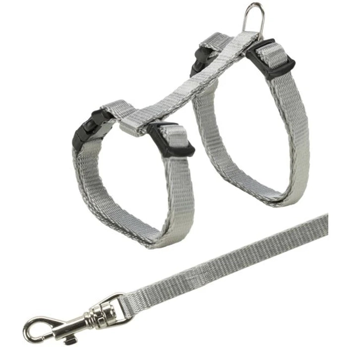 Trixie- Kitten Harness With Leash Various Colours