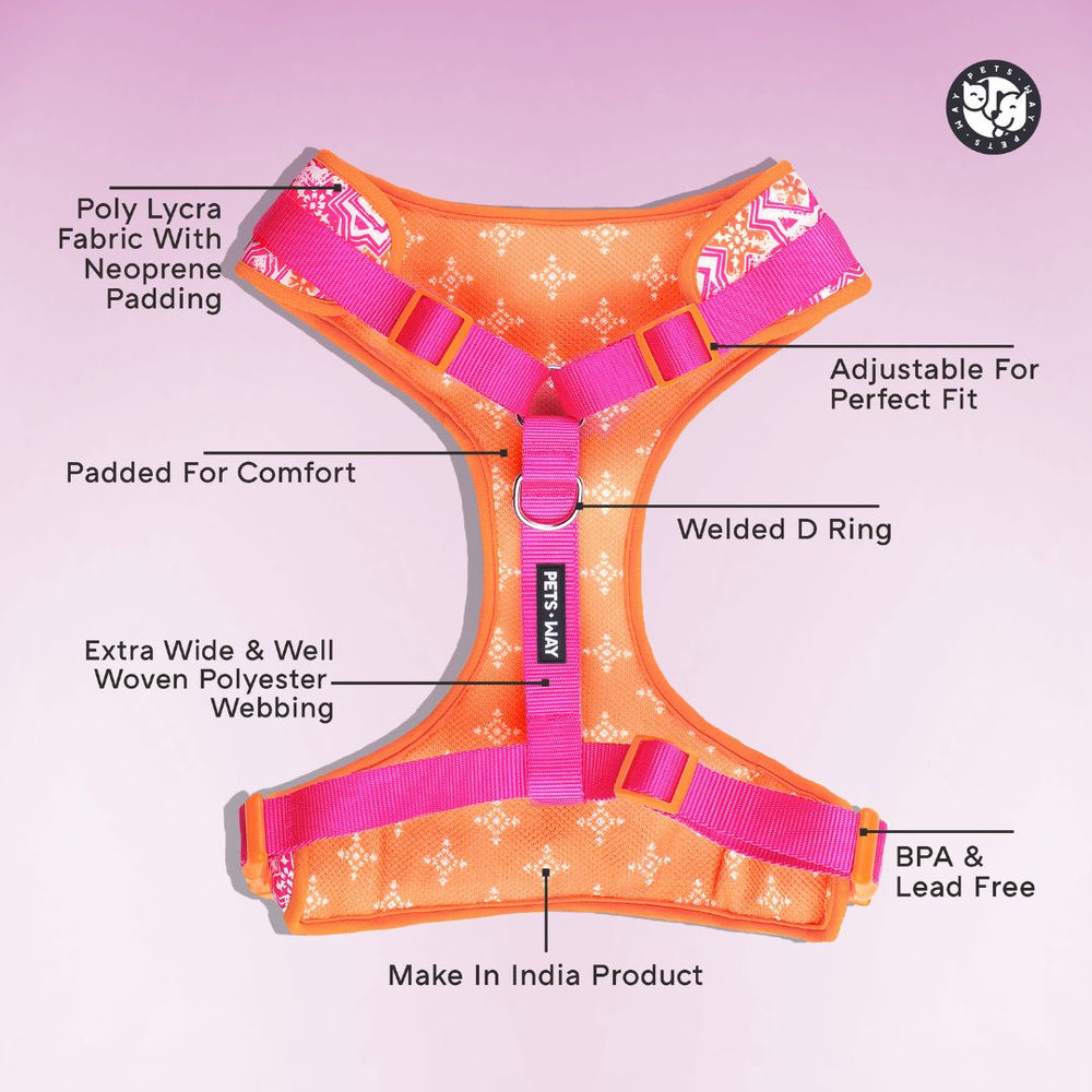 Pets Way Vest Harness For Dogs