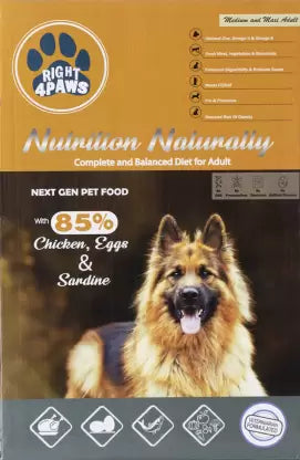 Right4Paws –Adult Medium & Maxi Breeds Dry Dog Food