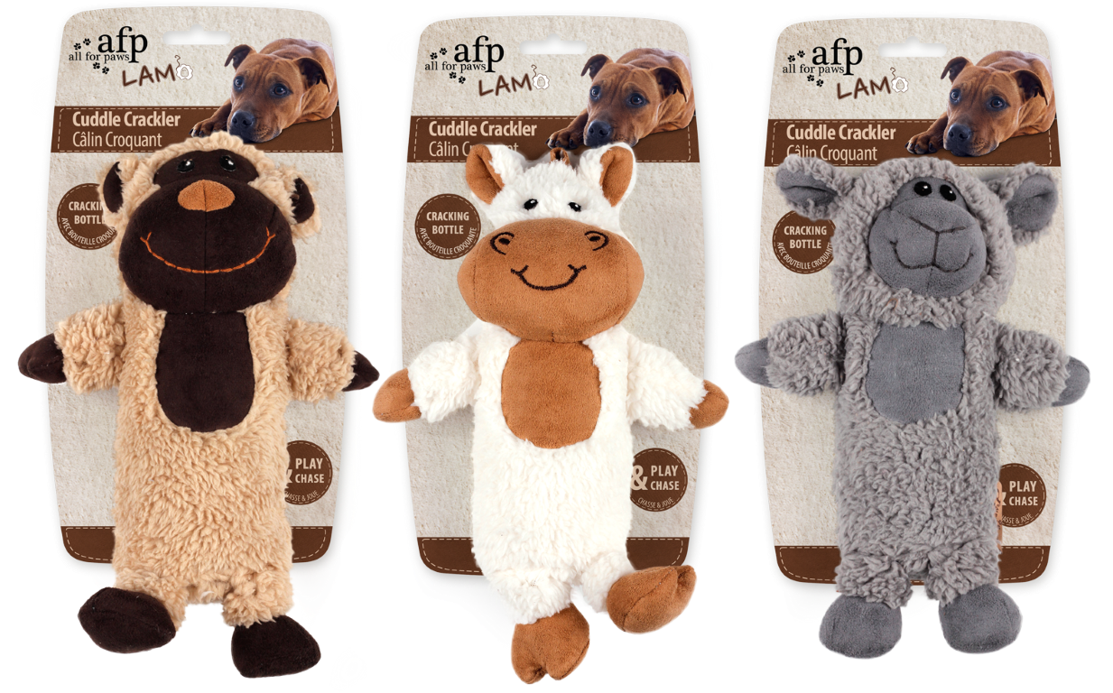 AFP- Lambswool Cuddle Dog Toys