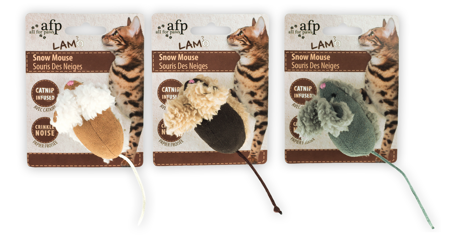 AFP- Lamb Cuddle Cat Toys