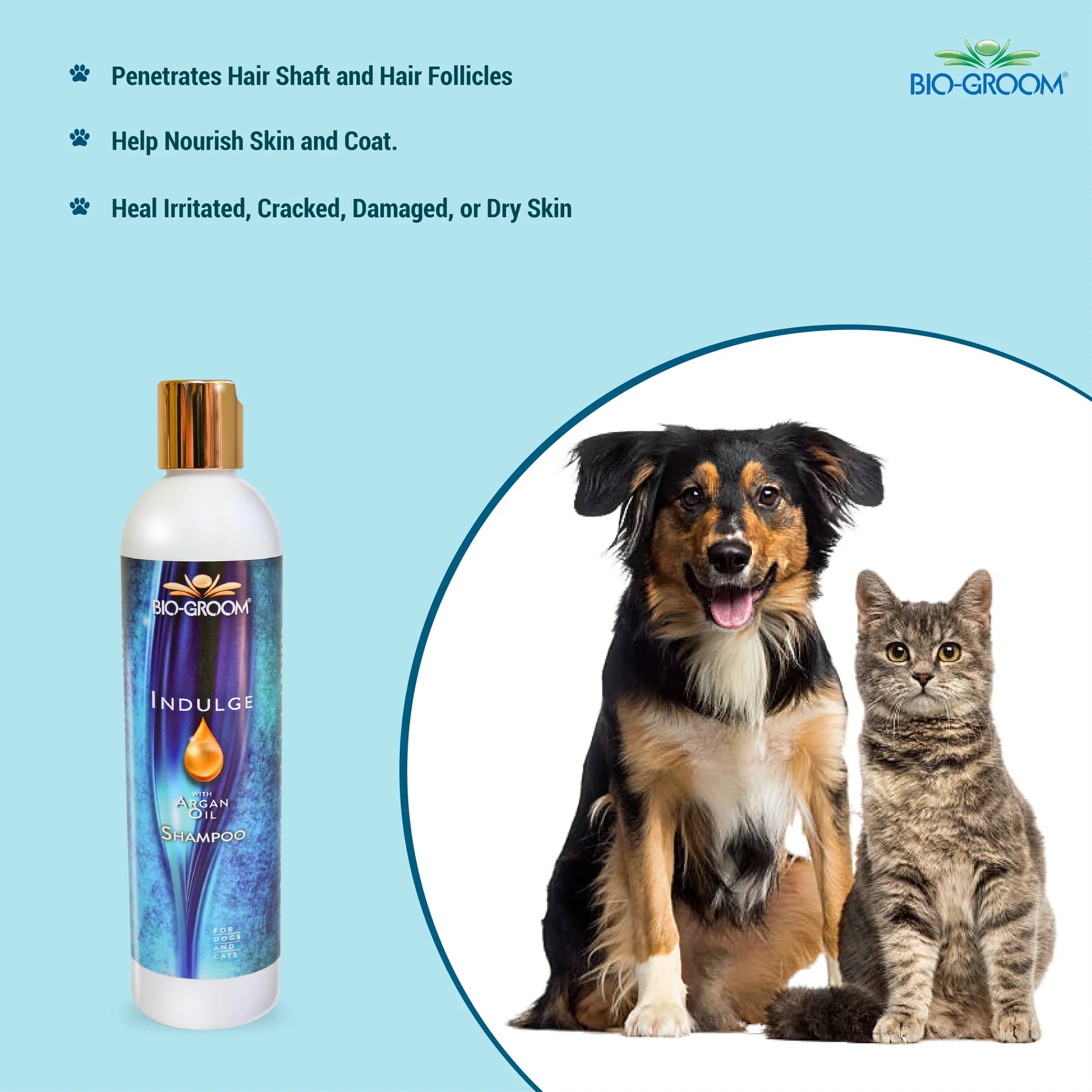 Bio-Groom Indulge Sulfate Free Pure Argan Oil Shampoo for Dogs