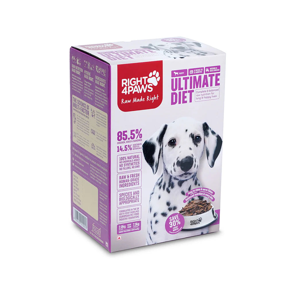 Right 4 Paws Ultimate Diet Medium & Maxi Puppy Dry Food