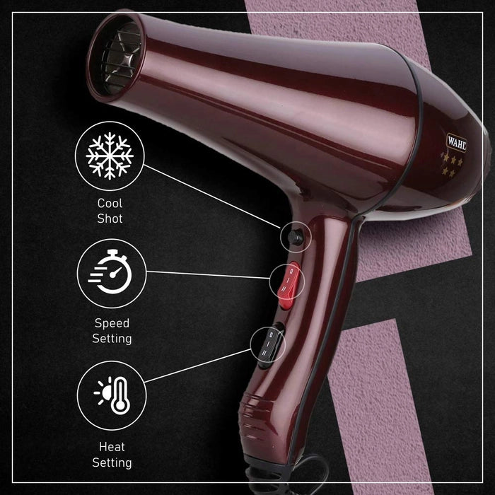 Wahl - Super Dry Turbo 2000wts Styling Hair Dryer