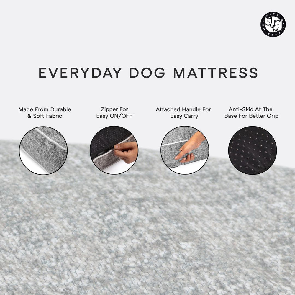 Pets Way Textured Slate Mattress for Dogs