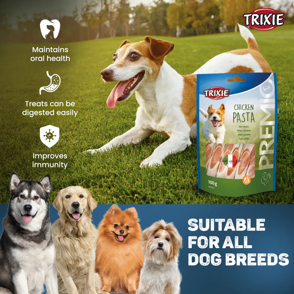 Trixie- Premio Chicken Pasta Dog Treats