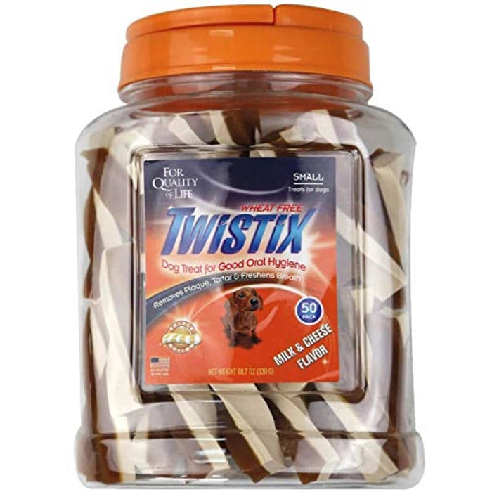 Npic- Twistix Canister Sticks  for Dogs (50 Sticks)