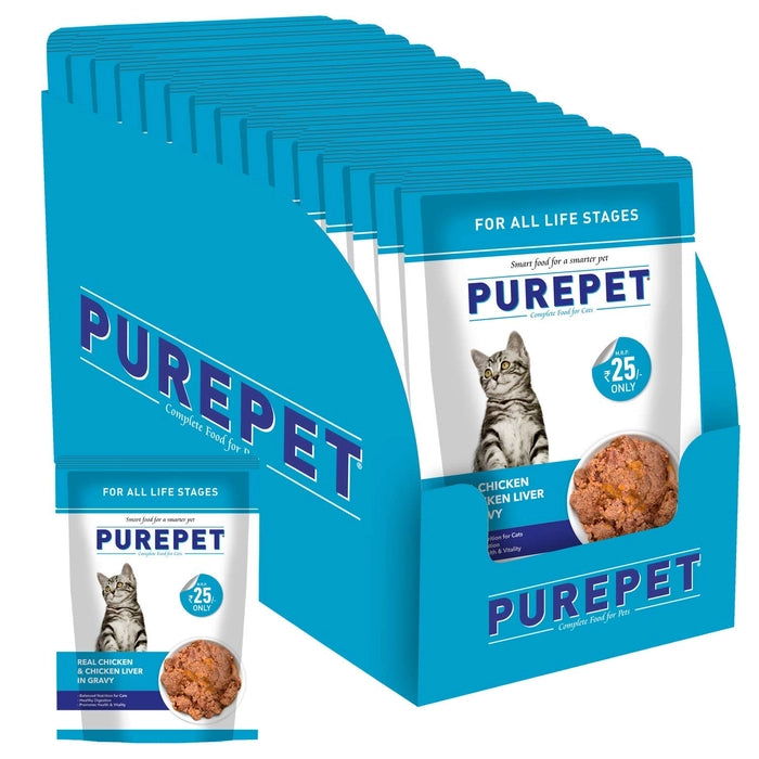 Purepet - Real Ocean Fish Gravy for Kitten 55Gm