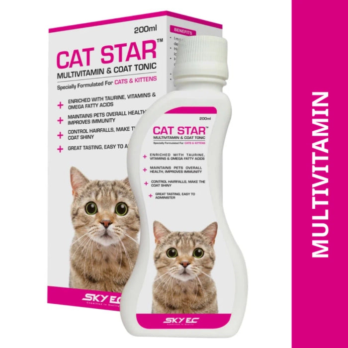 Skyec- Cat Star Syrup Multivitamin for Cats