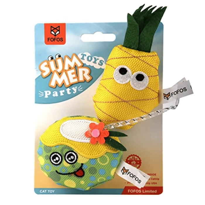 Fofos- Summer Juice with Pineapple Toy for Cats