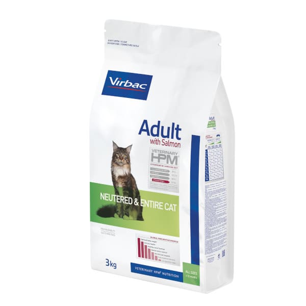 Virbac-Veterinary HPM® Salmon Cat Food For Adult Cats