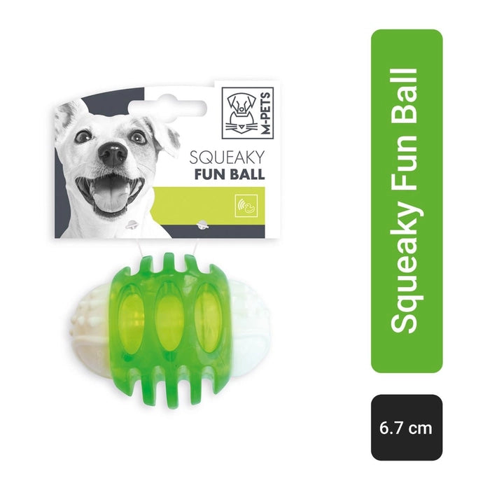 M-Pets Squeaky Fun Ball for Dogs