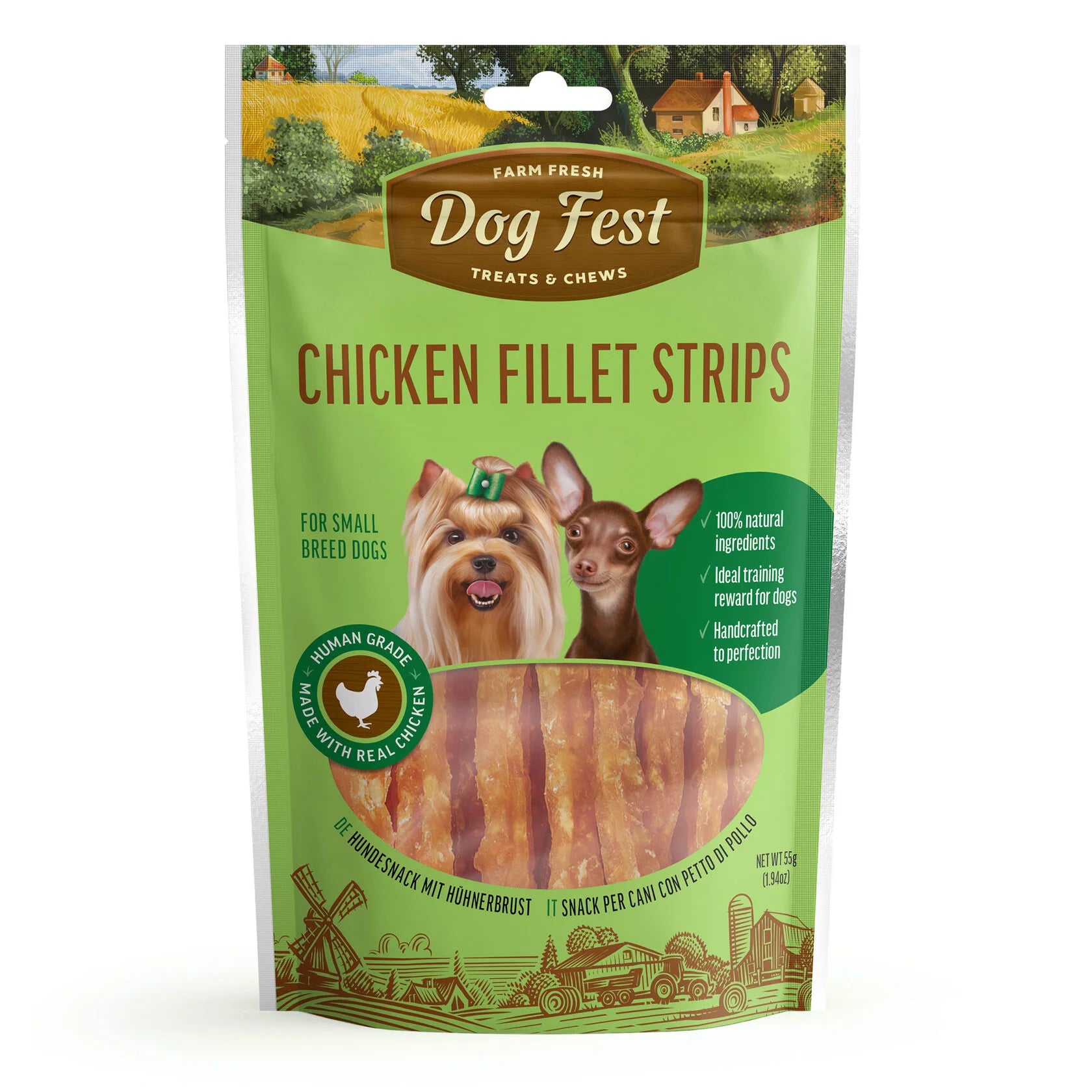 Dog Fest Fillet Stripes Dogs Treat