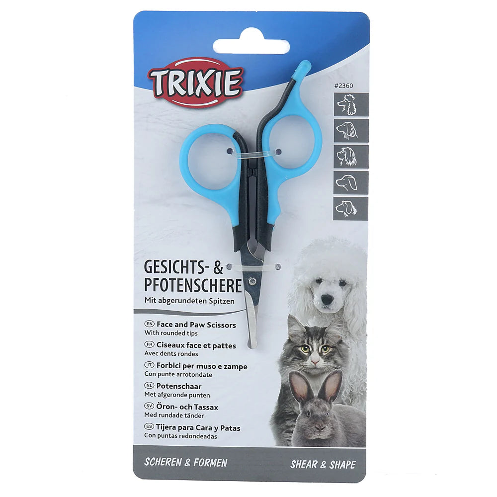 Trixie- Face & Paw Scissors for Dogs and Cats