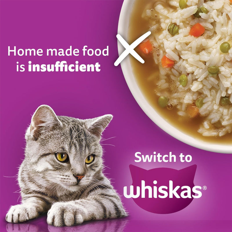 Whiskas Chicken with Salmon in Jelly Flavour