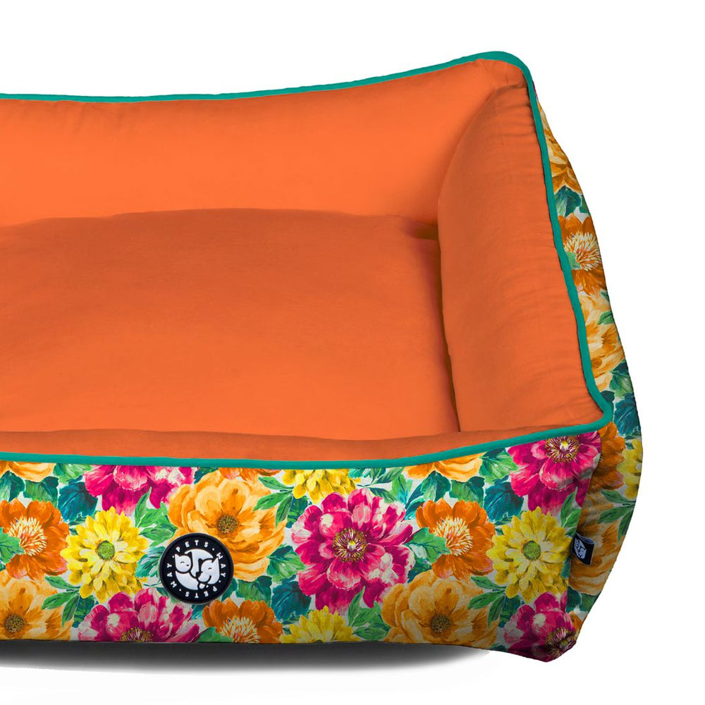 Pets Way Spring & Papaya Design Bed for Dogs