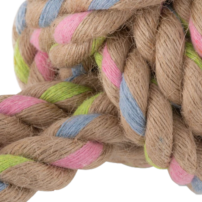 Beco- Hemp Rope Ball on Loop for Puppies and Adult