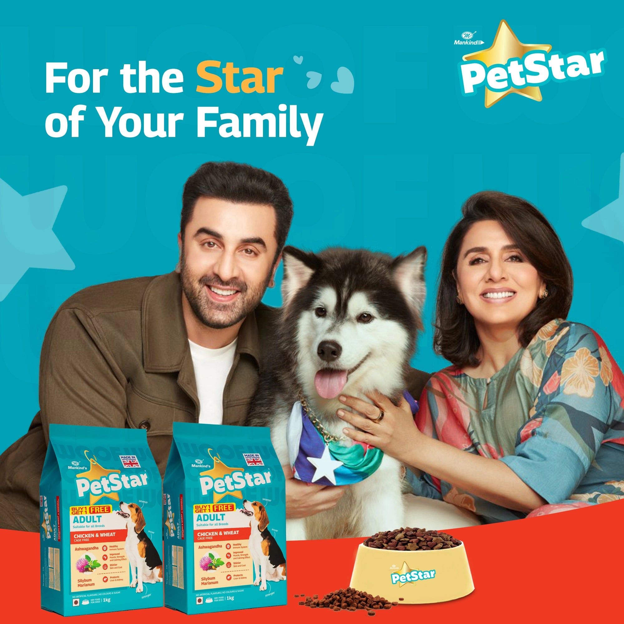 PetStar- Chicken And Wheat Adult Dog Food