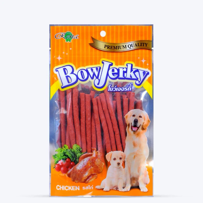 Rena- Bow Jerky Chicken Dog Treat