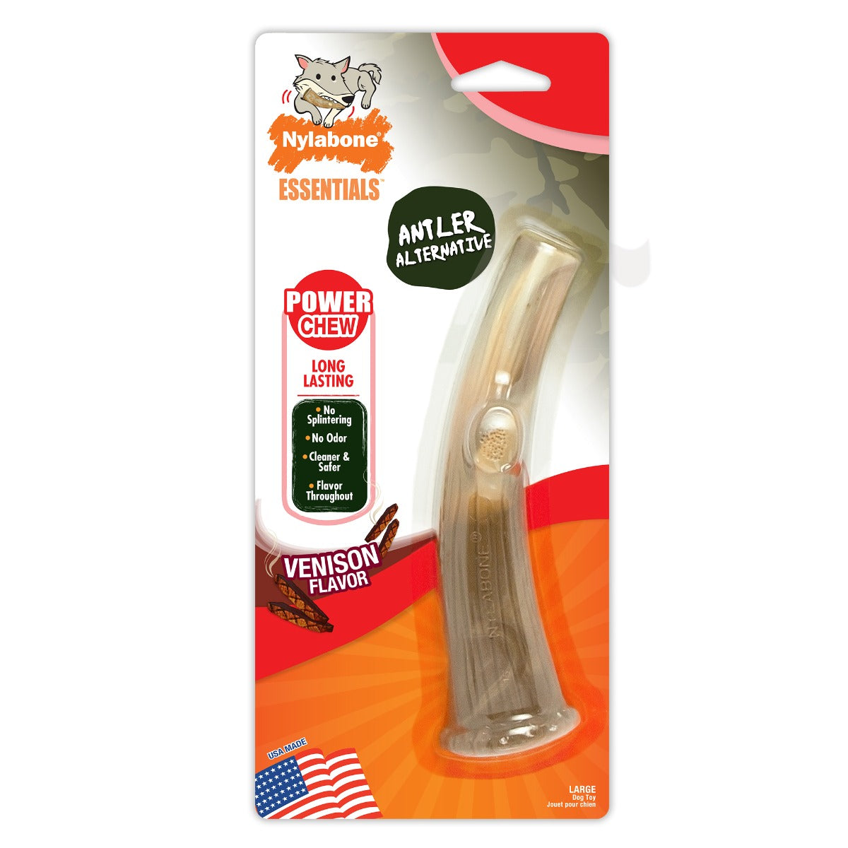 Nylabone Nature Inspired Power Chew Split Antler