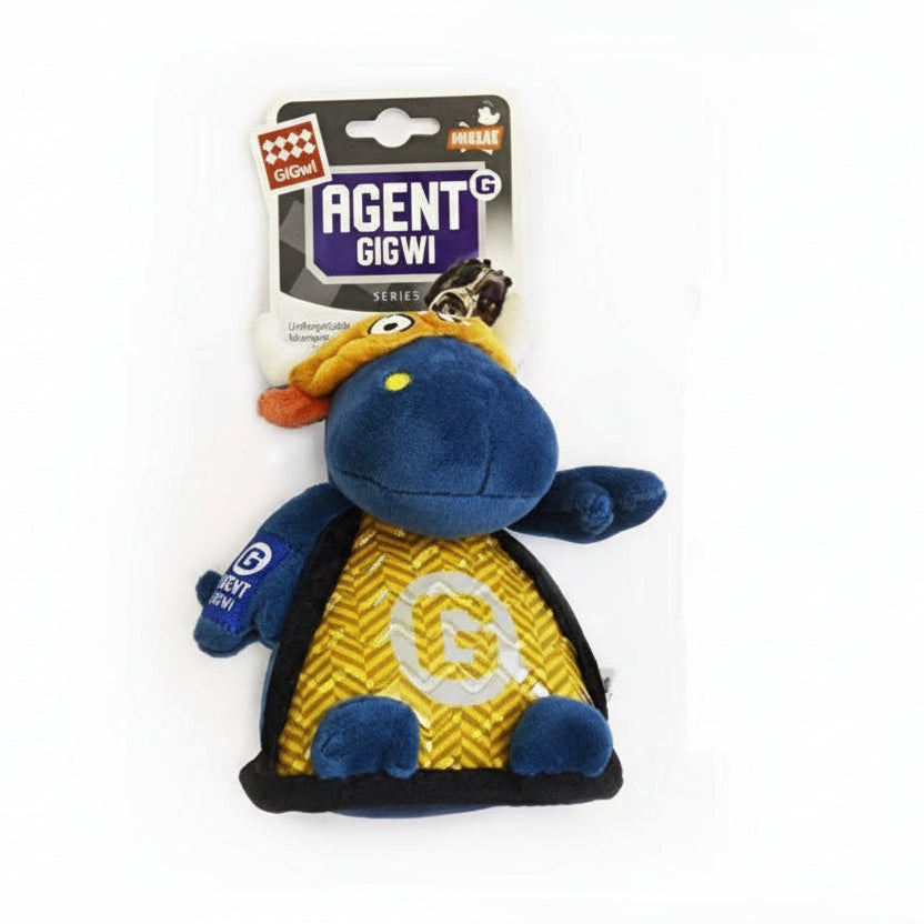 GiGwi Agent Ox TPR Belly with Squeaker Dog Toy