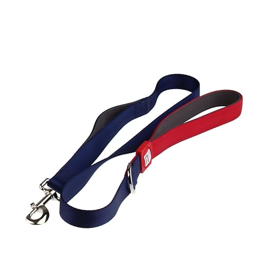 Gigwi Lead Premium Line Blue & Red Leash