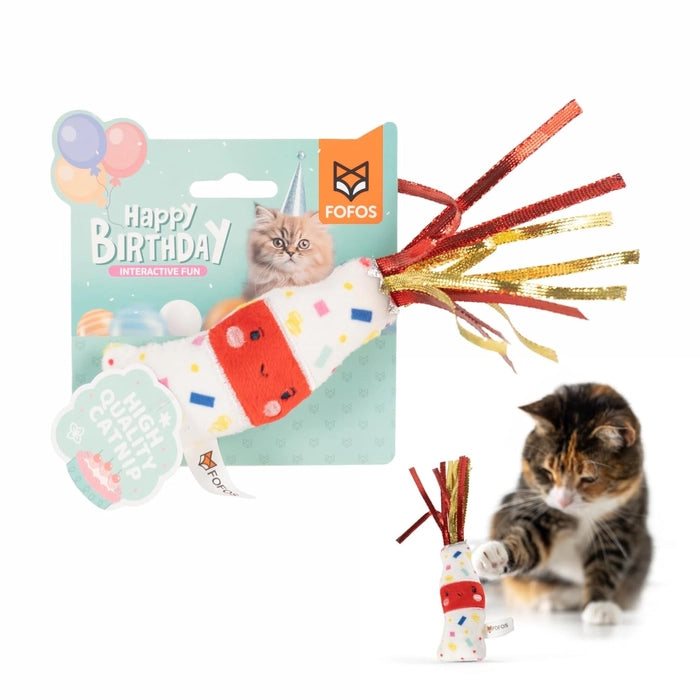 Fofos- Birthday US Grade Organic Catnip Cat Toys