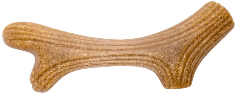 Gigwi - Dog Chew Wooden Antler with Natural Wood and Synthetic Material