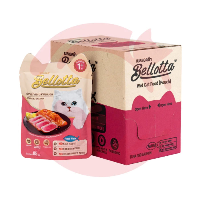 Bellotta- Tuna & Salmon in Gravy Cat Wet Food