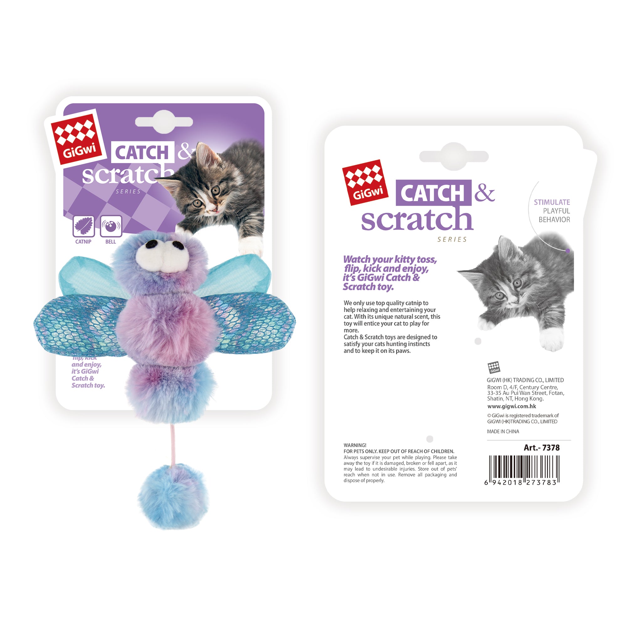 Gigwi Catch and Scratch Dragonfly