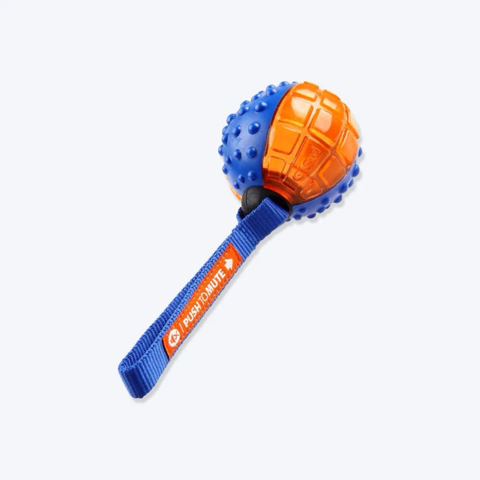 GiGwi- Push To Mute Ball Solid Dog Toy