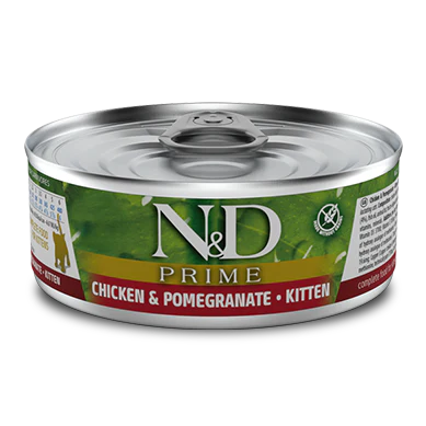 N&D- Prime Cat Chicken & Pomegranate Kitten Wet Food 80Gm