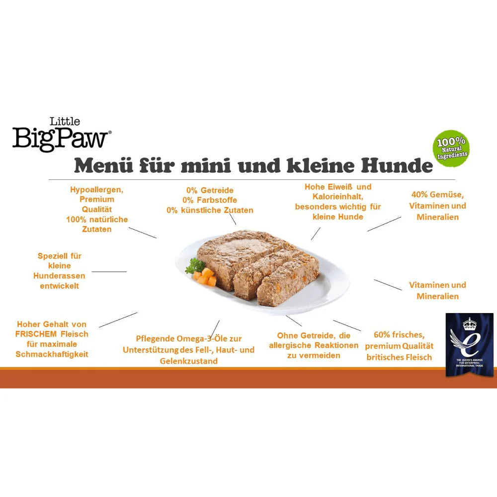 Little Big Paw - Grain Free Wet Food For Puppies and Small Dogs