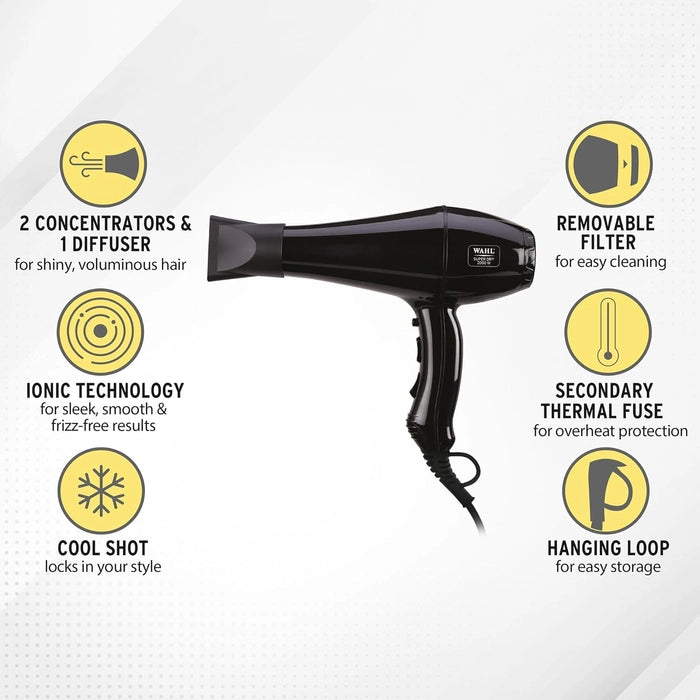 Whal-Super Dry Professional Hair Dryer 2000Wts