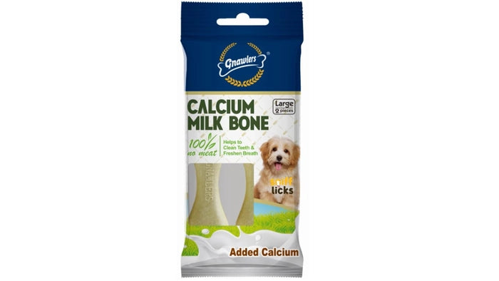 Gnawlers- Calcium Milk Bone 4 (2 in 1 )