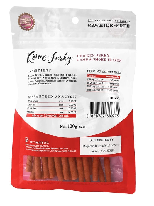 Love Snack- Jerky Lamb 120Gm