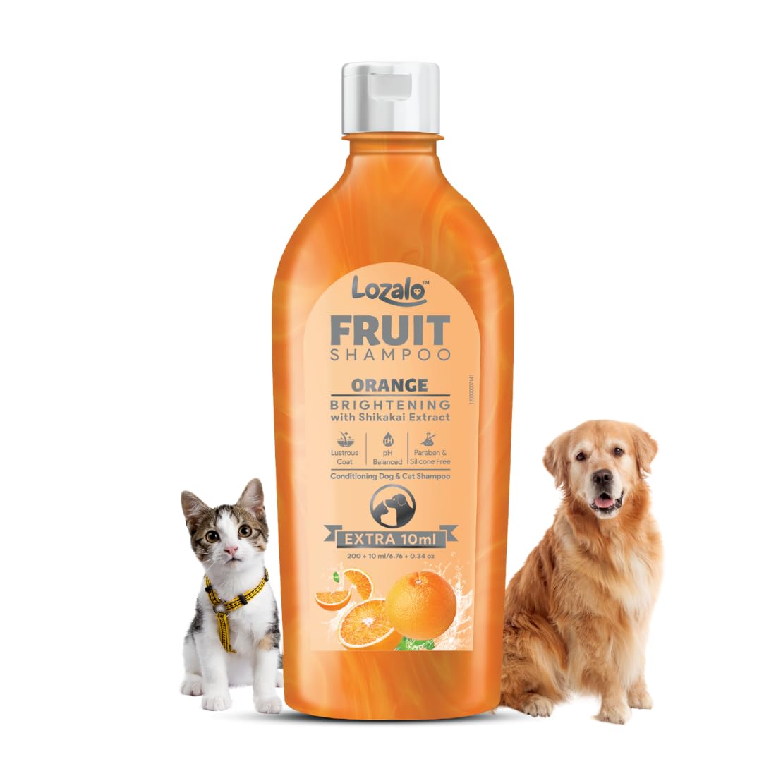 Lozalo Fruit Orange Shampoo for cats & Dogs