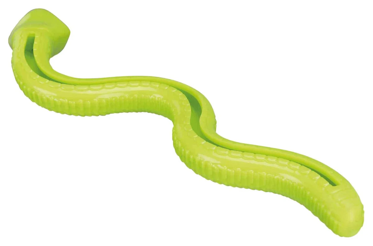 Trixie- Thermoplastic Rubber Snack Snake Dog Toy