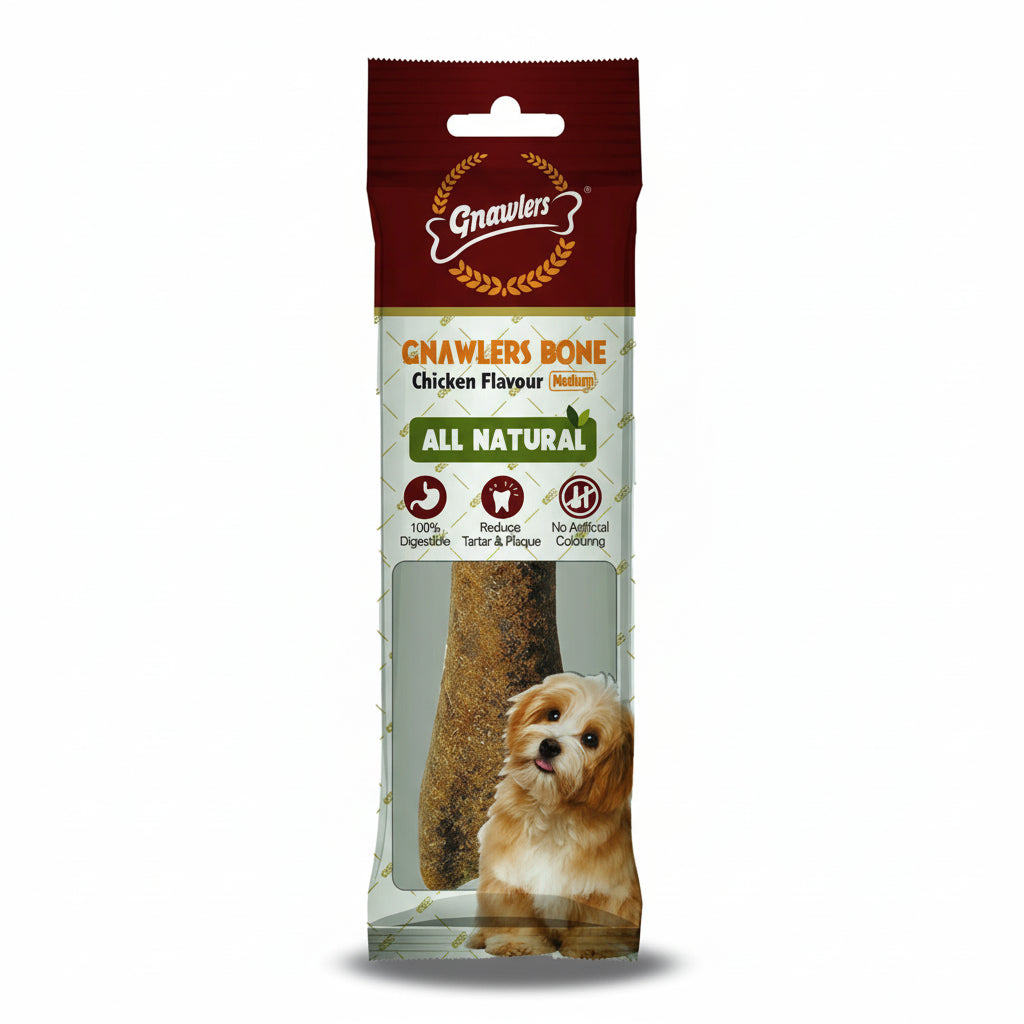 Gnawlers Dog Chicken Chew Bone
